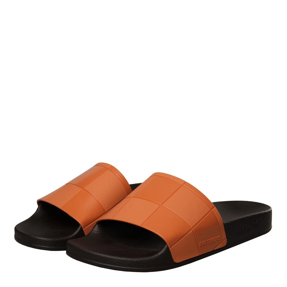 Adidas x Raf Simons - RS Adilette Slide Sandal Brown Size 7 | eBay