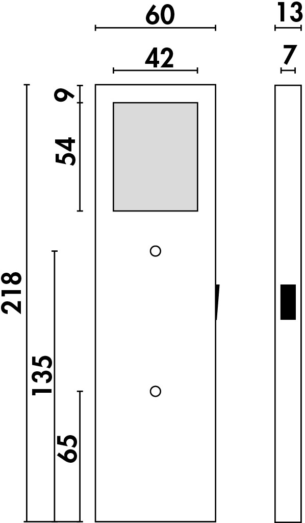 NABER Rea 1 LED Unterbodenleuchte – 2W, Neutralweiß, Ohne Schalter, Energieklasse A++