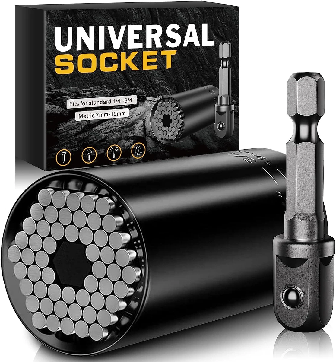 Super Universal Socket Tools Gifts for Men - Stocking Stuffers for