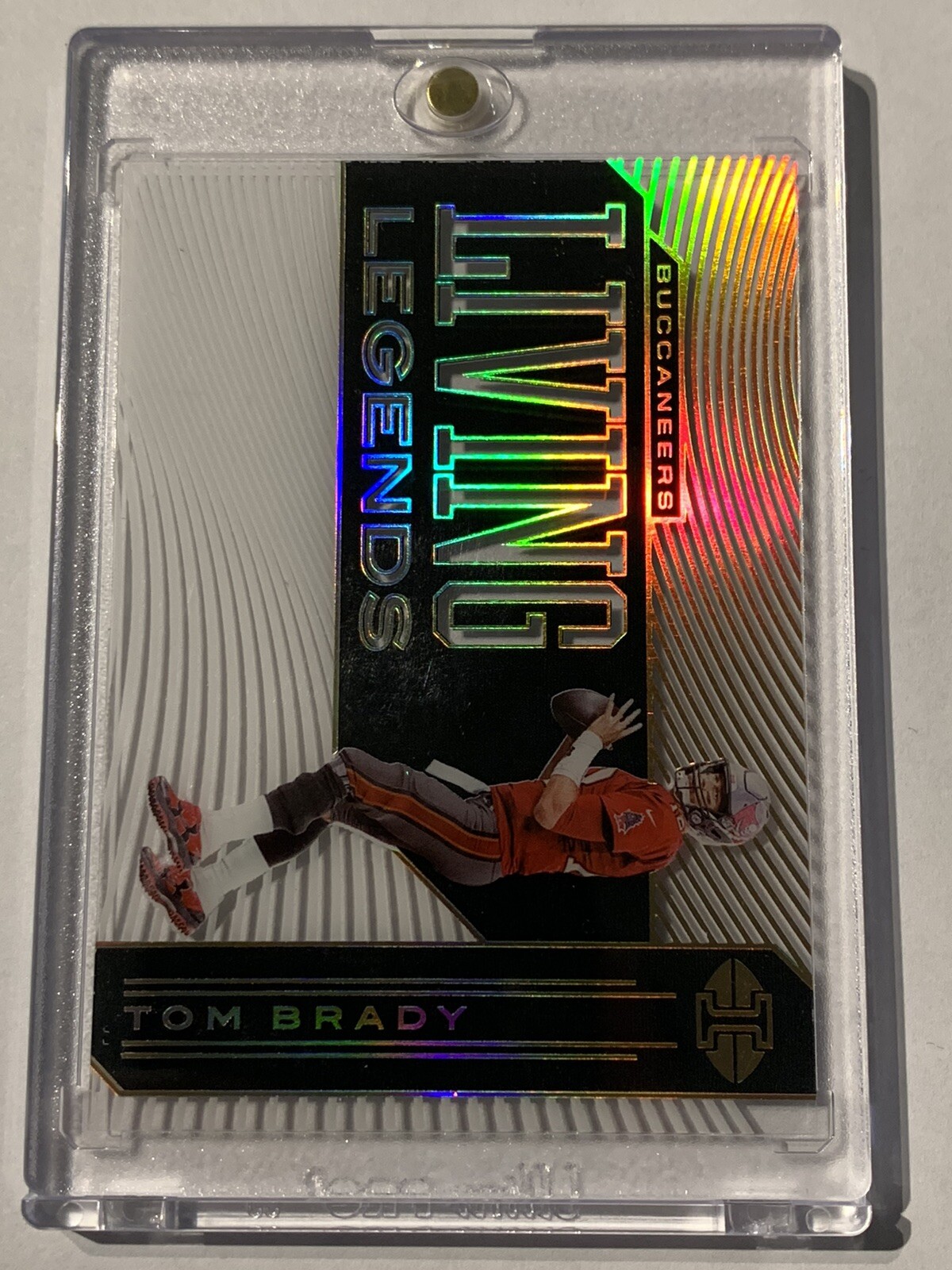 2020 Panini Illusions Tom Brady /50 Living Legends BLACK SSP Tampa Bay - SHARP!