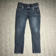 Democracy Ab Technology Womens Skinny Jeans Size 4 Blue Denim Pull On Mid Rise