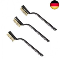 DrahtbüRsten, 3 StüCk Messing DrahtbüRste, Mini DrahtbüRste, Rost DrahtbüRste, K