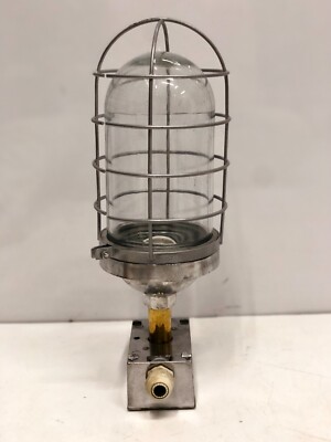 Original Vintage Schiff geborgen alte Aluminium Schott Leuchten 2 Stück