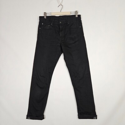 Uniqlo Slim Straight Jeans Selvedge Mens size W34 L32