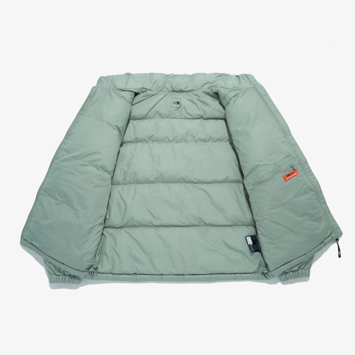 The North Face Korea M'S NUPTSE ON BALL JACKET NJ3NQ53D TEA GREEN