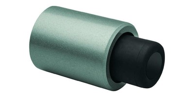 DENI Anschlagpuffer Leichtmetall silberfarbig lackiert Länge 110 mm