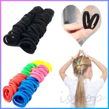 Men Women Hair Ties Soft Seamless Hair Bands Fr Thick Thin Hair Ponytail Holders