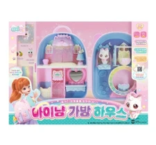 WishCat IEMEOW Bag House Play Set Figure Doll Wish Cat Korean Kids Toy