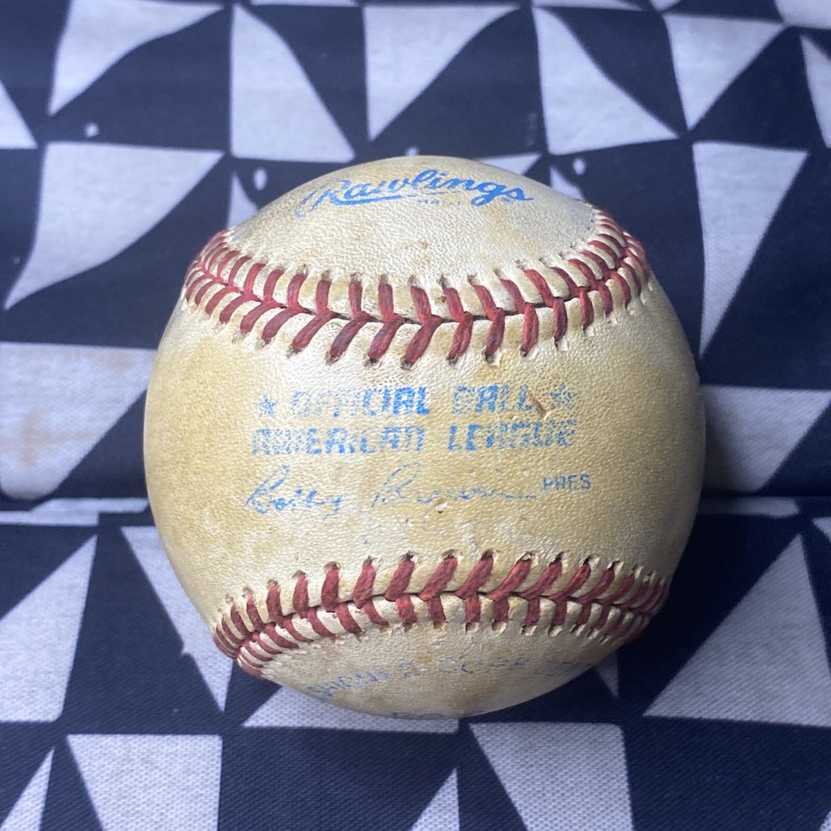 Rawlings Official Ball American League Bobby Brown Cushioned Cork