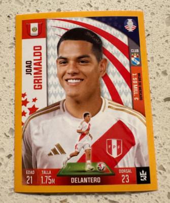 2024 3 Reyes Copa America Sticker #34 Joao Grimaldo  Peru