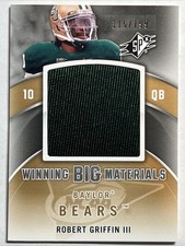 2012 SPx Winning Big Materials 115/199 Robert Griffin III Game Used Worn Jersey