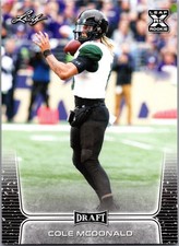 2020 LEAF TRADING CARDS FOOTBALL #25 COLE MCDONALD