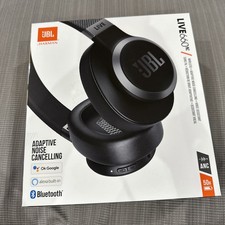 JBL Live 660NC Wireless Noise Cancelling Over-The-Ear Headphones - Black