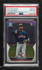2023 Bowman Chrome Prospects Refractor 209/499 Dayan Frias PSA 10 GEM MT 0eq