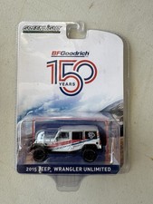 Greenlight 2015 Jeep Wrangler Unlimited BF Goodrich 1:64 Green Machine CHASE