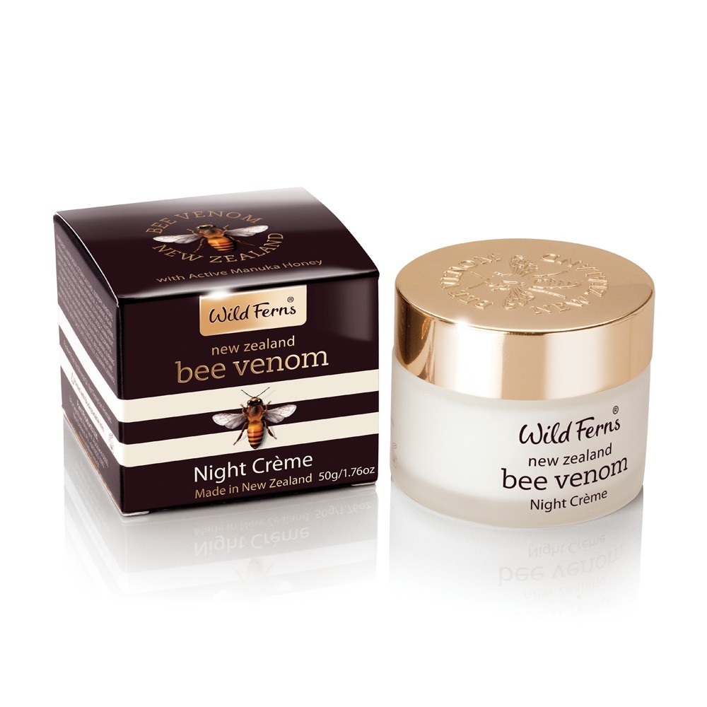 Wild Ferns New Zealand Bee Venom and Manuka Honey Night Crea