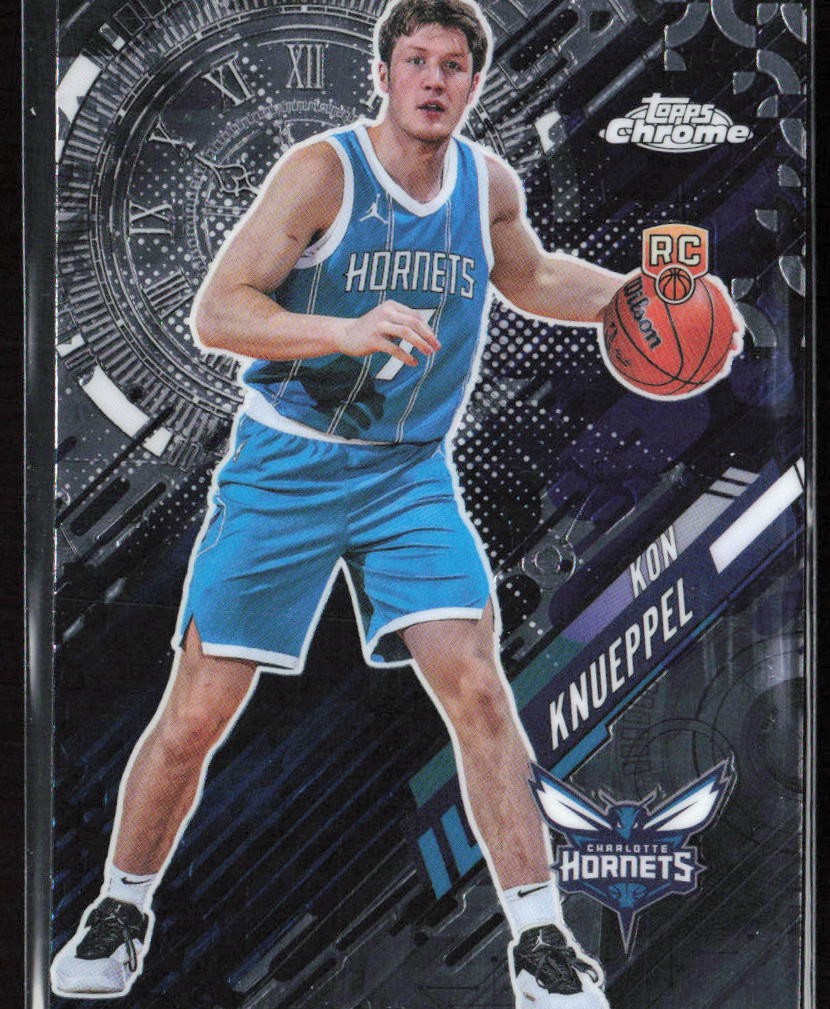 2025-26 Topps Chrome #GT-19 Kon Knueppel Go Time Rookie Card
