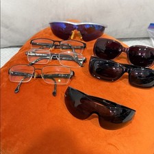 VTG Lot of 7 Eyeglasses Sunglasses Lens  Frames For Collectors Movies