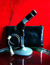 Vintage 1960's Shure 545 / DY45G dynamic cardioid microphone w extras SM57  3