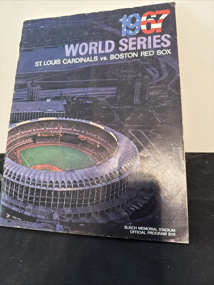 1967 World Series St. Louis Cardinals Vs Boston Red Sox Program - Image 2 of 4