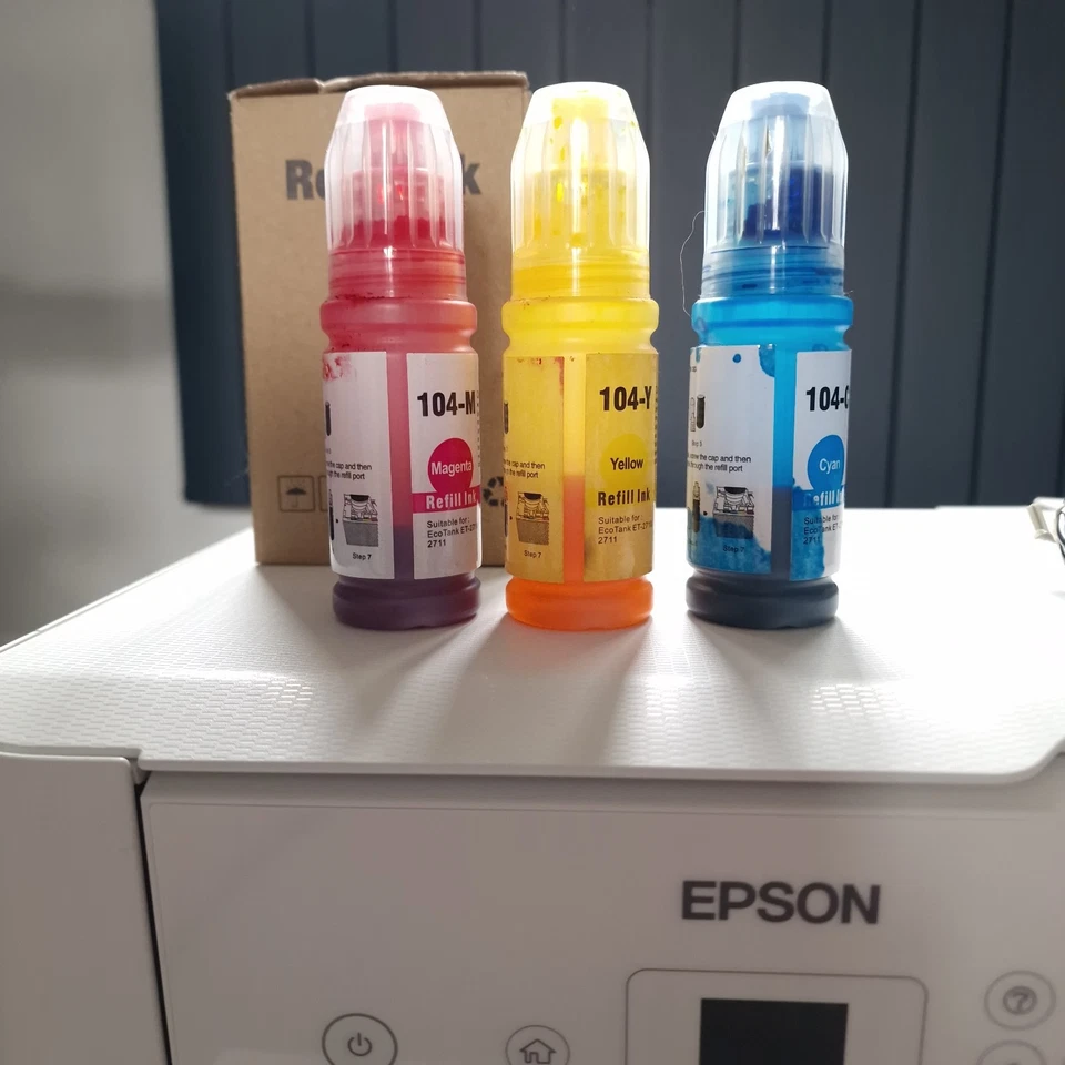 Epson EcoTank ET-2726 All-in-One Wireless Inkjet Printer + PLEASE READ - Image 4 of 4