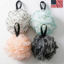 Soft Mesh Shower Exfoliating Body Loofah Scrubber Bath Sponge