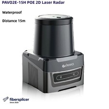 PAVO2E-15H POE 2D Laser Radar 0.1-15M Single Line TOF LiDAR IP67 Waterproof -new