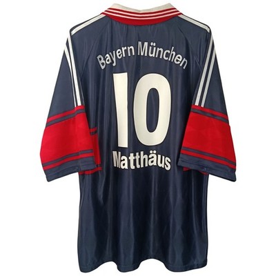 BAYERN MONACO 1997/98/99 ADIDAS MATTHAUS - ORIGINAL VINTAGE HOME JERSEY