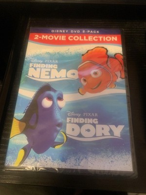 Disney Pixar Finding Nemo and Finding Dory DVD 2-Movie Collection NEW