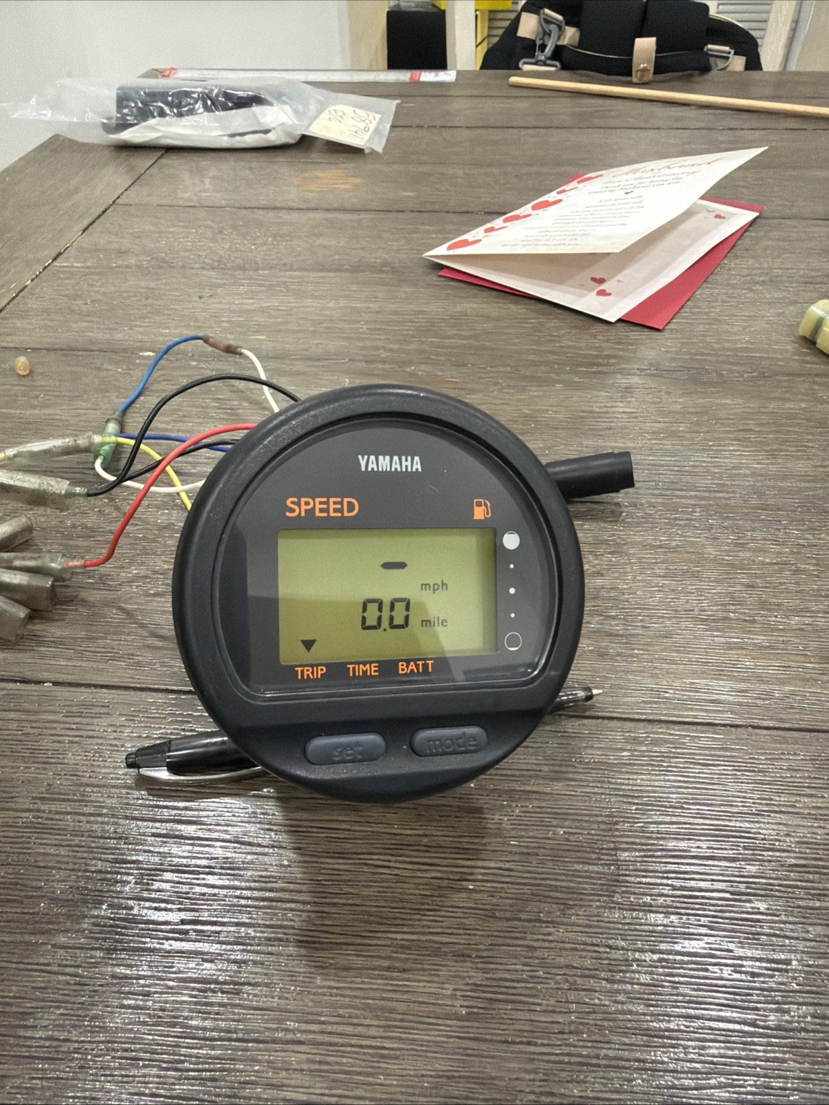 Yamaha 6Y5 Digital Gauge Speed Fuel for Outboard Motor