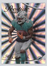2023 Panini Prestige Xtra Points Sunburst Jeff Wilson Jr #183 05v0