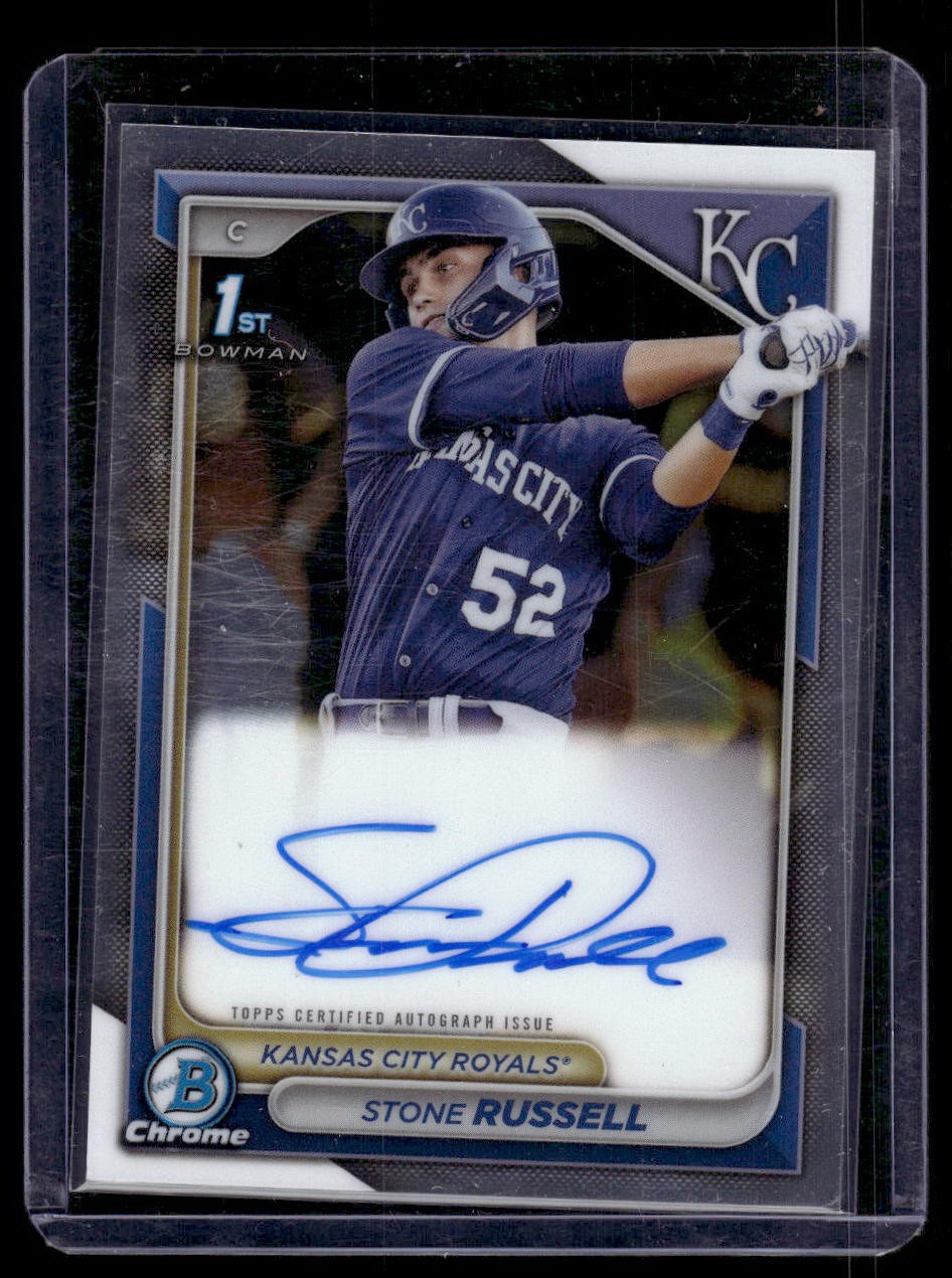 2024 Bowman Chrome #CPA-SR Stone Russell Prospects Autographs