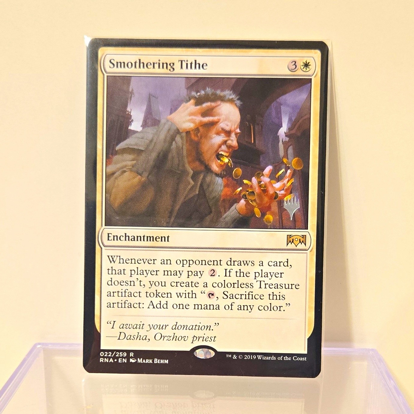 Wizards of the Coast MTG Smothering Tithe RNA Regular Rare Eng 022/259