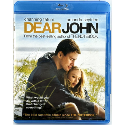 DEAR JOHN (2010) BLU-RAY Tatum Seyfried