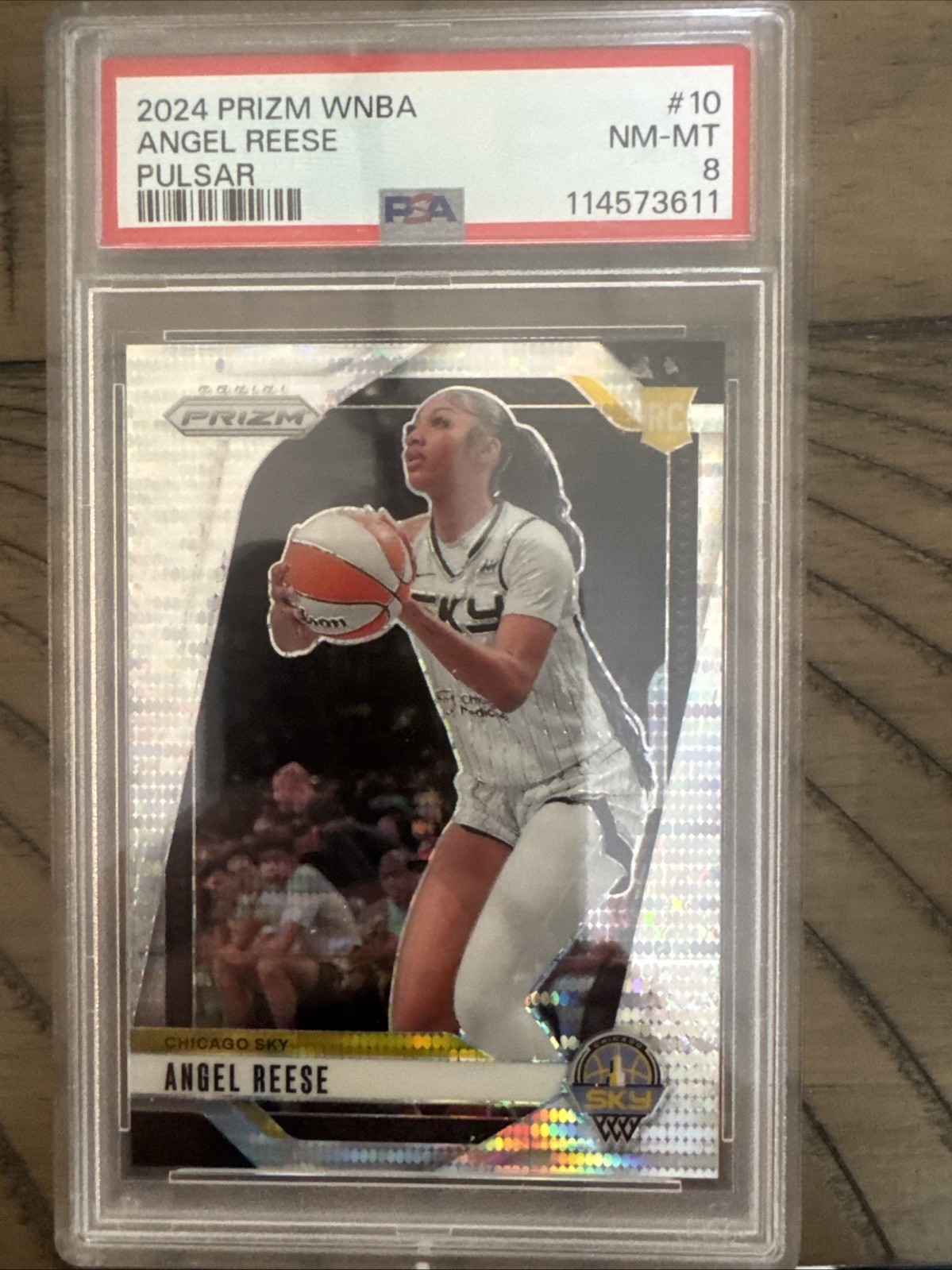 2024 Panini Prizm WNBA - Angel Reese #10 Pulsar Prizm /499 (RC)