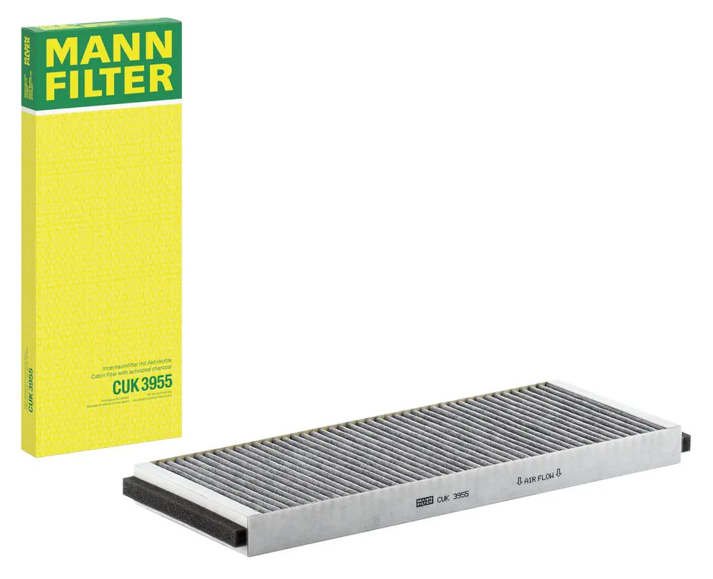 MANN-FILTER CUK 3955 Filtro abitacolo Filtro al carbone attivo - Immagine 2