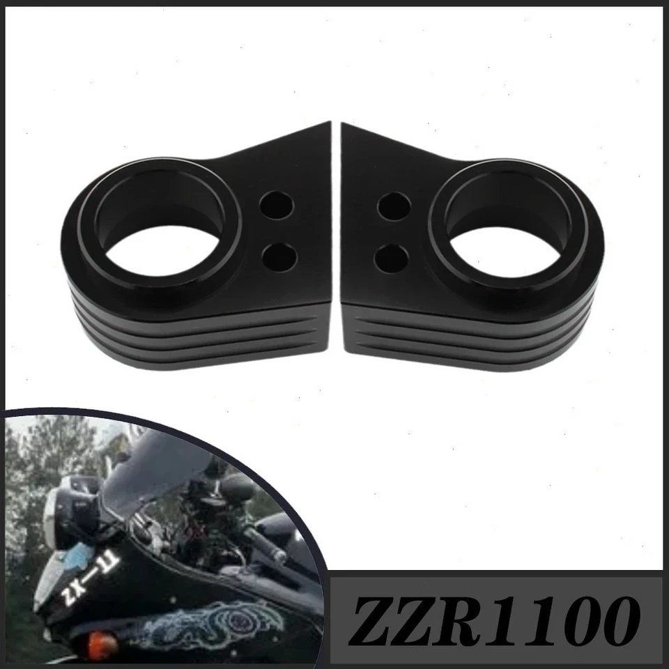 Подъемник руля мотоцикла 25 мм для Kawasaki ZZR1100 89-01 GPZ1100 ZX1000E 95-99 - Изображение 3 из 4