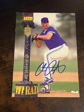 CHRISTOPHER CHRIS CARPENTER auto 1994 Signature Rookies TETRAD #d /7750