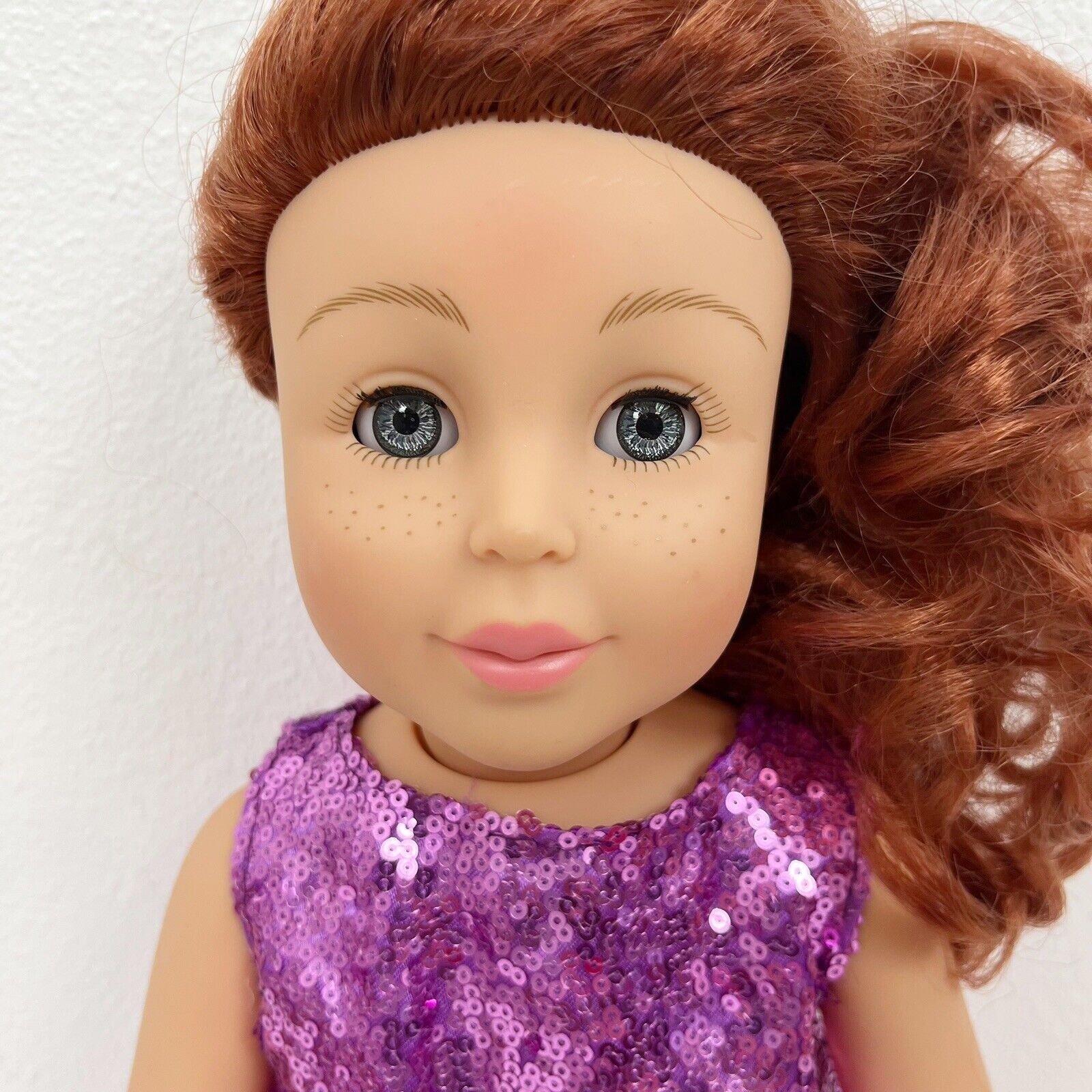 Adora Amazing Girls 18" Doll A1804 Red Hair Blue Eyes Freckl