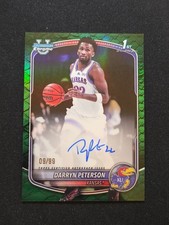 2025-26 Bowman Basketball - Darryn Peterson 1st - Green Reptilian Auto /99