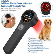 1760mW Class 4 Laser Therapy Device for Pain Relief 660nm 16 810nm 4 980nm 4