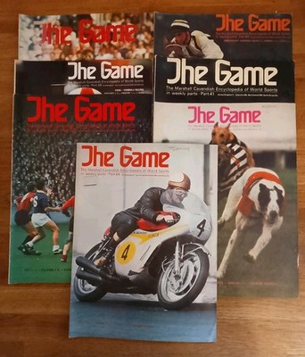 MAGAZINE - X7 Issues Of The Game World Sports Encyclopedia Magazine Bundle 