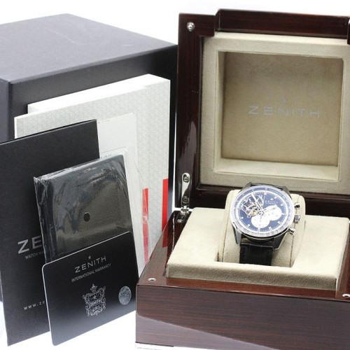 ZENITH EL PRIMERO CHRONOMASTER 03.2042.4061/21.C496 42mm SS Black #C3094