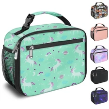 Kids Lunch Box for Boys Girls Lunch Bag Insulated Durable Lunchbox Children L...
