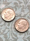 LOT of 1964 "P" & "D"! (Extra Fine/Fine)  silver dimes, w/ a BOLD "D" mintmark