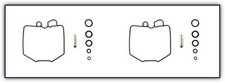 2x Carb Repair Kit for Honda C…