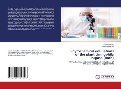 Phytochemical evaluations of the plant Limnophila rugosa (Roth) Sucharita Babu
