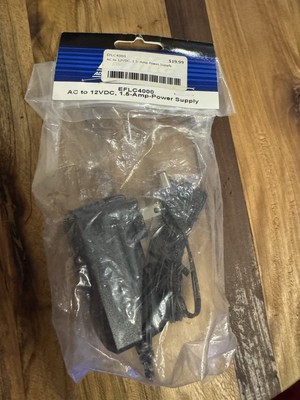 E-FLITE EFLC4000 AC TO 12 DC, 1.5-AMP-POWER SUPPLY