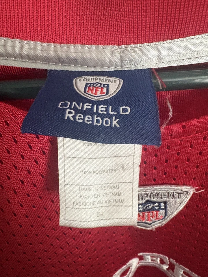 Vintage Patrick Willis #52 San Francisco 49ers Reebok Jersey Size 54 Nfl Red - Image 4 of 4