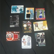Jersey Sports Card Lot - Game Used 